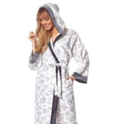 resources of Cotton Bathrobe, Long With A Hood exporters