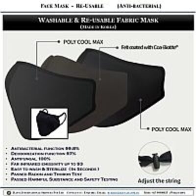 Reusable Face Masks Exporters, Wholesaler & Manufacturer | Globaltradeplaza.com