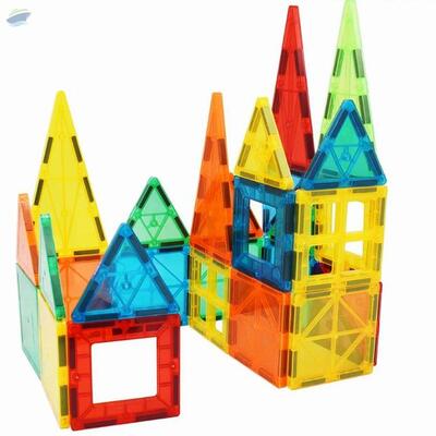 resources of Plastic Magnetic Tiles Building Blocks For Kids exporters