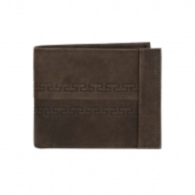 resources of Men Wallet Brown With Printed Style: Mw-0187 exporters