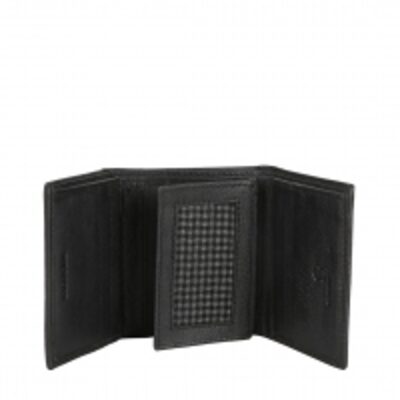 resources of Black Trifold Men Wallet (Mw-0185) exporters