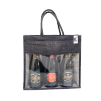 resources of Jute Trio Wine Bottle Bag exporters