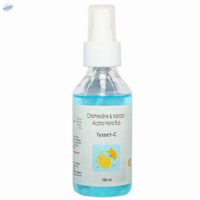 resources of Tyzact-C Liquid Hand Sanitizer (100 Ml) Spray exporters