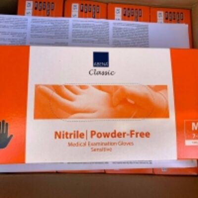 resources of Blue Powder Free Nitrile Gloves Available exporters