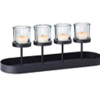 Iron Candle Votive Stand With Four Lights Exporters, Wholesaler & Manufacturer | Globaltradeplaza.com
