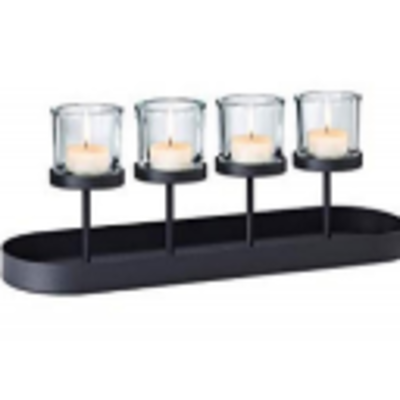resources of Iron Candle Votive Stand With Four Lights exporters