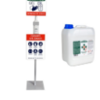 Disinfection Stand + Dezitol  Liquid Exporters, Wholesaler & Manufacturer | Globaltradeplaza.com