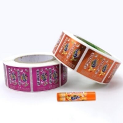resources of Custom Lip Balm Lip Gloss Tube Label Stickers exporters