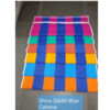 Shiva Blue Cabana Terry Towel Exporters, Wholesaler & Manufacturer | Globaltradeplaza.com