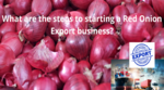 How you can start a Red Onion Export business?