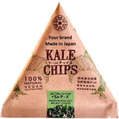 resources of Gluten-free Vegan Kale chips (Non-salt Walnut Cheese) - Made In Japan, OEM Private Label exporters