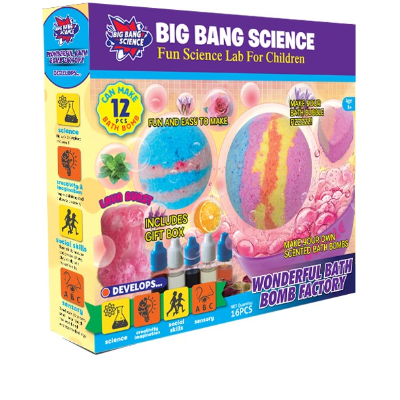 resources of WORDERFUL BATH BOMB FACTORY|Girls & Art Toys|Alpha science toys exporters