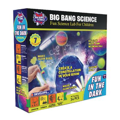 resources of Glow in the dark kit kat-alpha science toys exporters