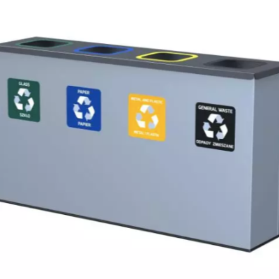 resources of Waste sorting bin, 4 - chamber 4x60L exporters