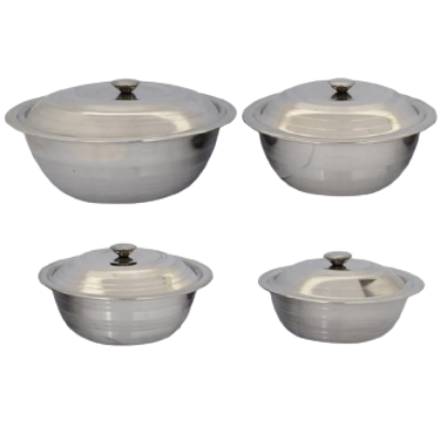 resources of SS SERVING BOWL WITH LID exporters