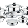 Casserole cookware set 16pcs PL-1601 Exporters, Wholesaler & Manufacturer | Globaltradeplaza.com