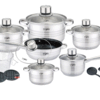 Casserole cookware set 18pcs PL-18020/21 Exporters, Wholesaler & Manufacturer | Globaltradeplaza.com