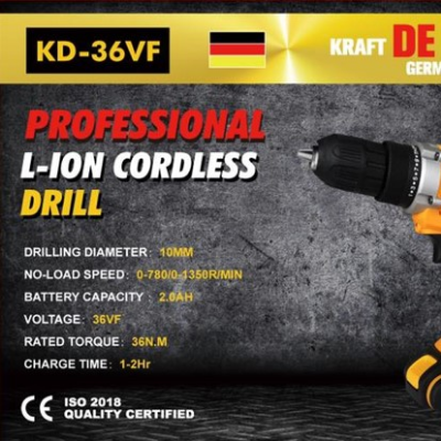 Cordless Drill KD36VF Exporters, Wholesaler & Manufacturer | Globaltradeplaza.com