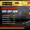 Cut-Off Saw KD355A Exporters, Wholesaler & Manufacturer | Globaltradeplaza.com