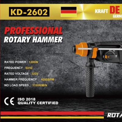 Rotary Hammer KD2602 Exporters, Wholesaler & Manufacturer | Globaltradeplaza.com
