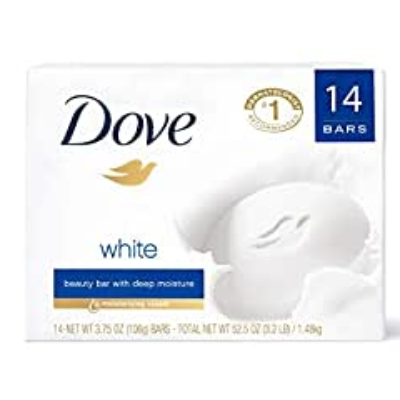 Dove Beauty Bar Gentle Cleanser for Softer and Smoother Skin with 1/4 Moisturizing Cream White More Moisturizing than Bar Soap, 3.75 oz, 14 Bars Exporters, Wholesaler & Manufacturer | Globaltradeplaza.com