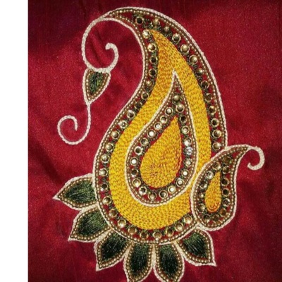 resources of Hand embroidery ubhara & aari exporters