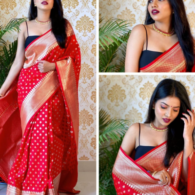 New banarasi demanded soft silk saree Exporters, Wholesaler & Manufacturer | Globaltradeplaza.com