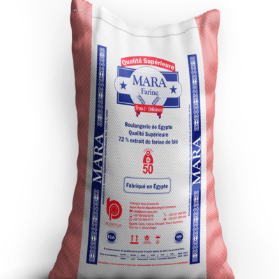 resources of Wholesale Wheat Flour 50 kg t55 Mara Farine Brand Flour made in Egypt Atta Chakki ISO 9001 Certified exporters