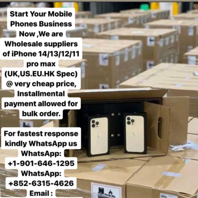 resources of Start your mobile phone business on installments now. We are wholesale suppliers for Apple iPhones exporters