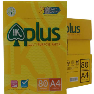 resources of IK plus multipurpose copy papers a4 80 gsm exporters