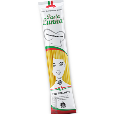 resources of Dried pasta spaghetti Lunna 200gm | African pasta spaghetti  | Wholesale pasta spaghetti exporters