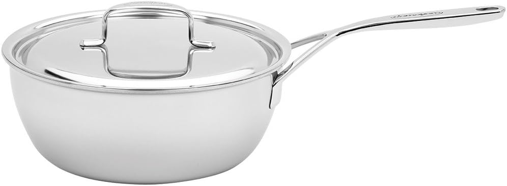 Demeyere 5 Plus Stainless Steel 3.5 qt Saucier Demeyere 5 Plus Stainless Steel 3.5 qt Saucier