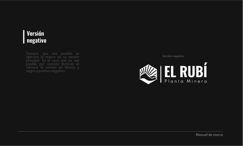 Branding para empresa minera | Caso El Rubí / Room Estudio Creativo