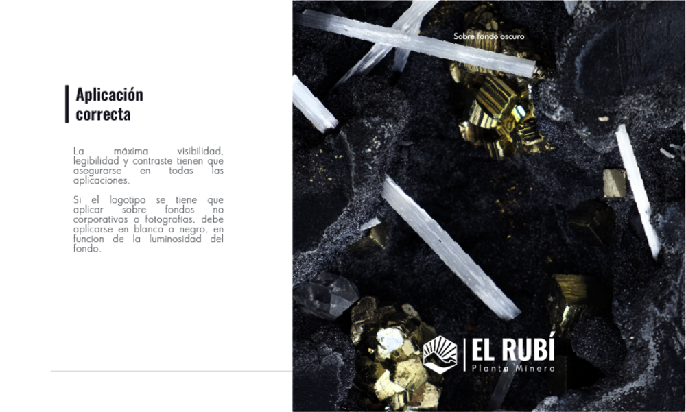 Branding para empresa minera | Caso El Rubí / Room Estudio Creativo