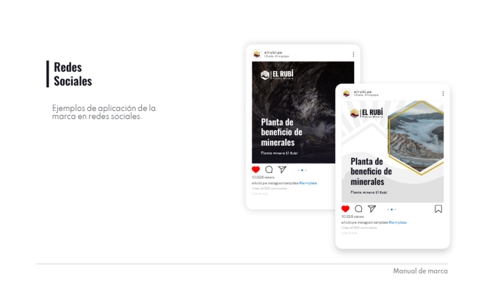 Branding para empresa minera | Caso El Rubí / Room Estudio Creativo