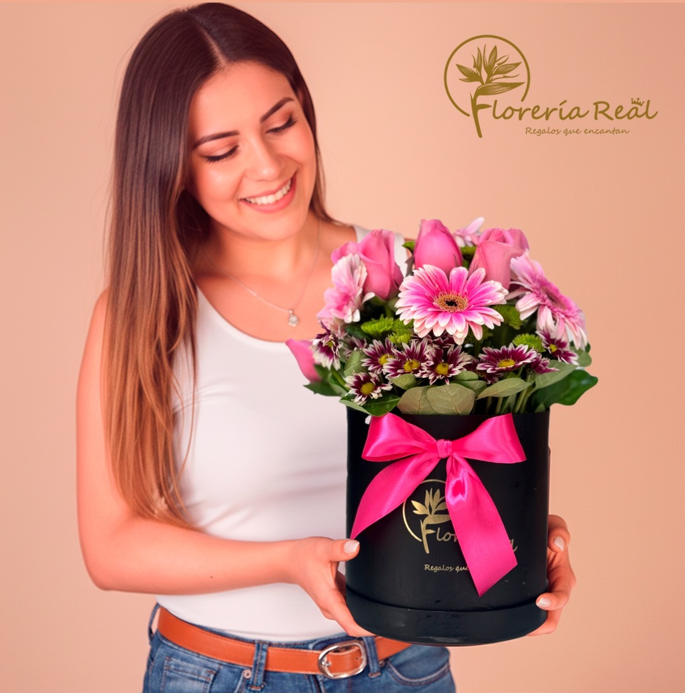ROSAS GERBEROS Y FLOR DE ESTACIÓN