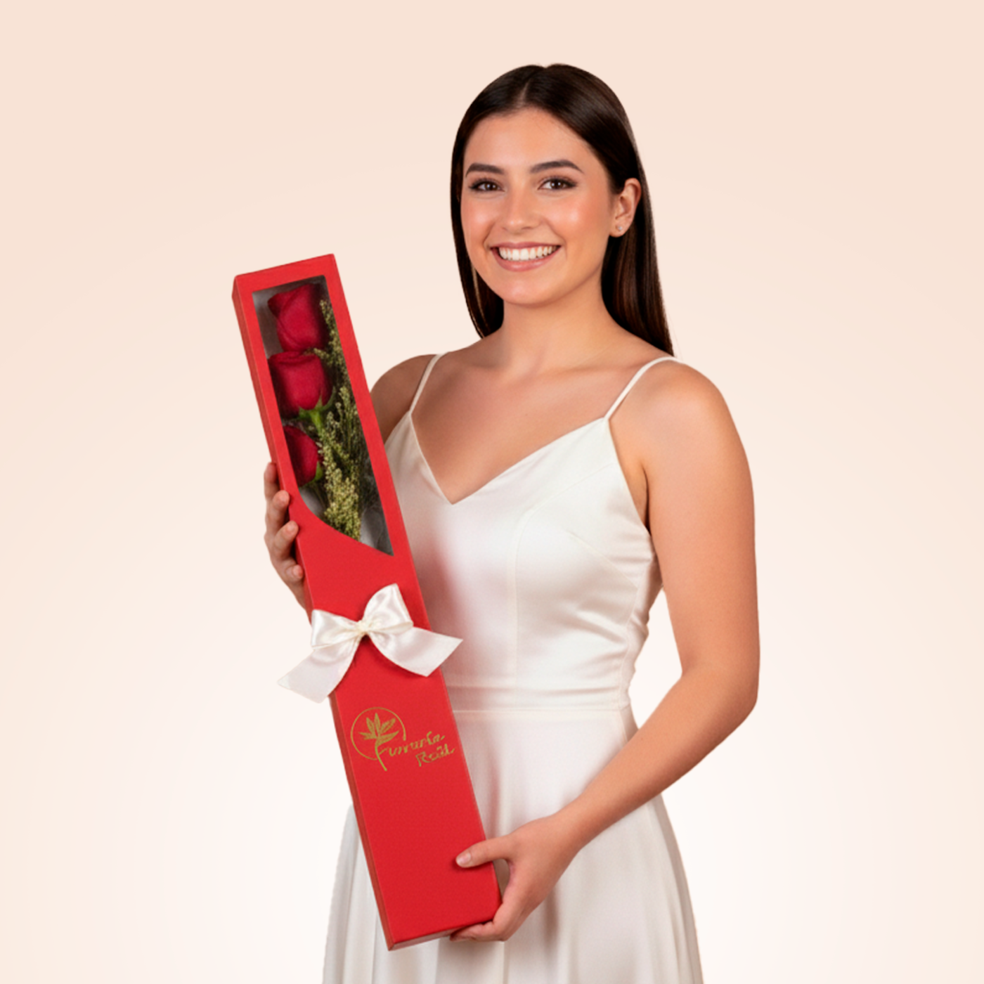 CAJA DE 3 ROSAS
