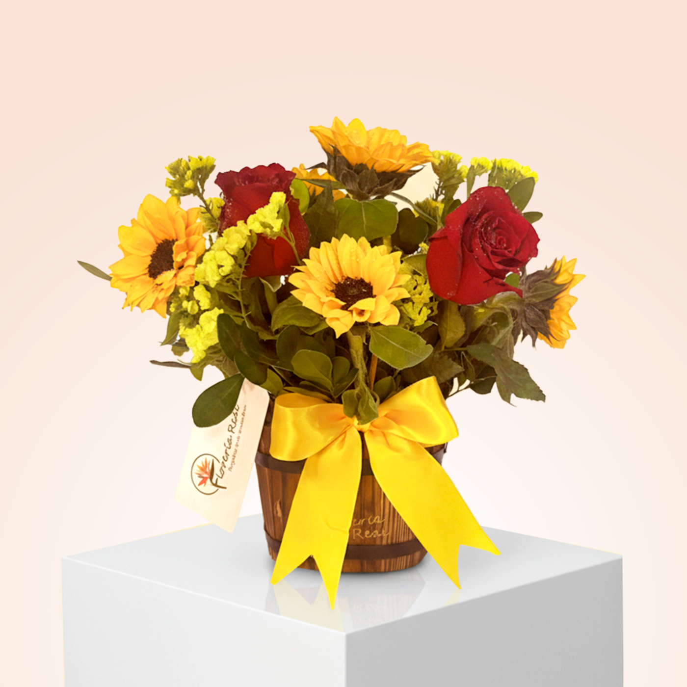 CANASTA DE GIRASOLES