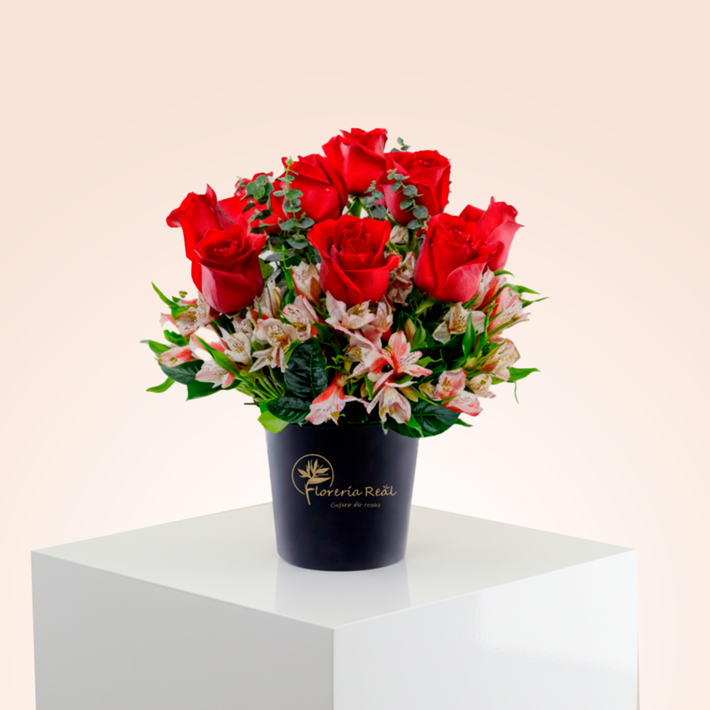 CAJA DE 10 ROSAS