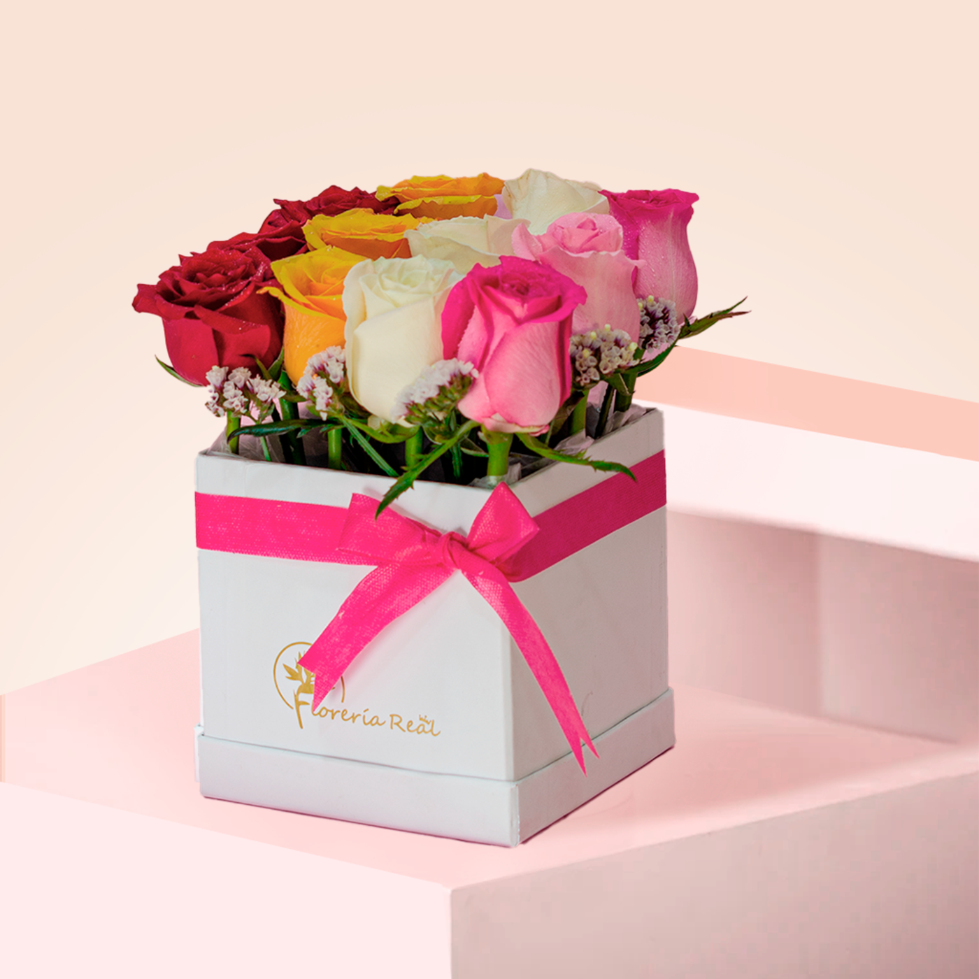 BOX DE ROSAS SURTIDAS