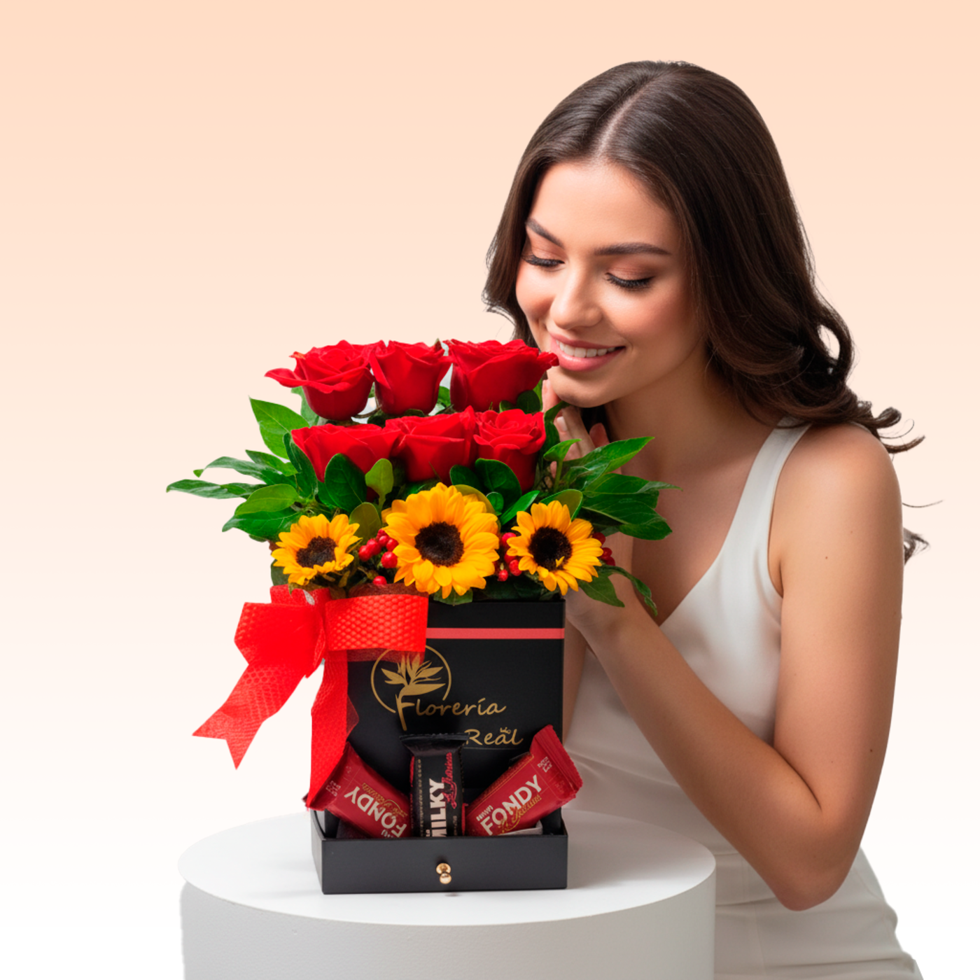 Inbox Rosas Surtido: Envío de Flores a Domicilio