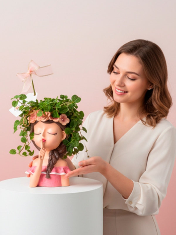 Musa Botánica: Macetero de Diseño con Plantas Premium – Envío de Flores a Domicilio en Arequipa