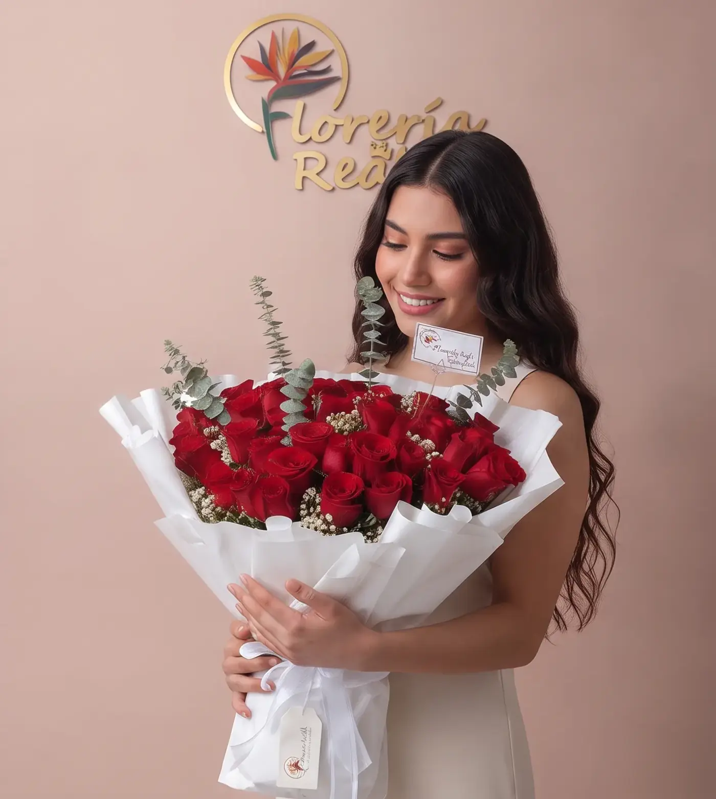 Ramo de Rosas Rojas Premium