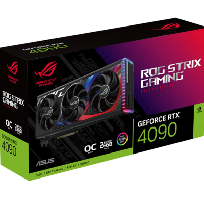 resources of A SUS GeForce RTX 4090 Republic of Gamers Strix OC Graphics Card exporters