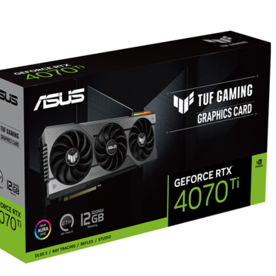 resources of A SUS GeForce RTX 4070 Ti TUF Gaming Graphics Card exporters