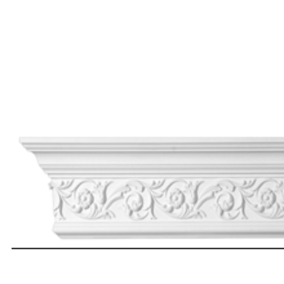 resources of Ornamented ceiling cornice moulding (240 x 14.4 x 6 cm) exporters