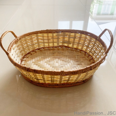 resources of Bamboo Rattan Woven Food Fruit Storage Basket exporters
