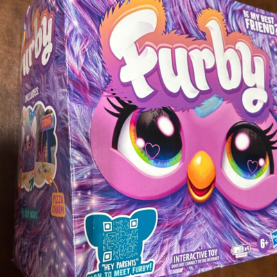 resources of Hasbro Furby Purple Interactive Toy Plush - English version exporters