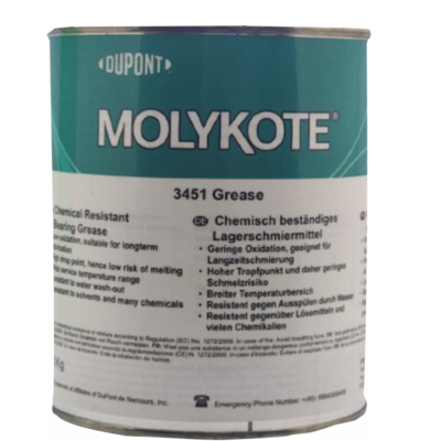 resources of MOLYKOTE 3451 Chemical Resistant ​​Bearing Grease exporters