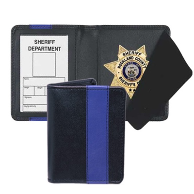 resources of Leather Badge Holder Wallet, Police Badge Holder Purse, ID Card Holder exporters